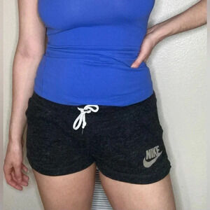 Nike Vintage Y2K Red Tag Shorts Size Medium Dark Gray